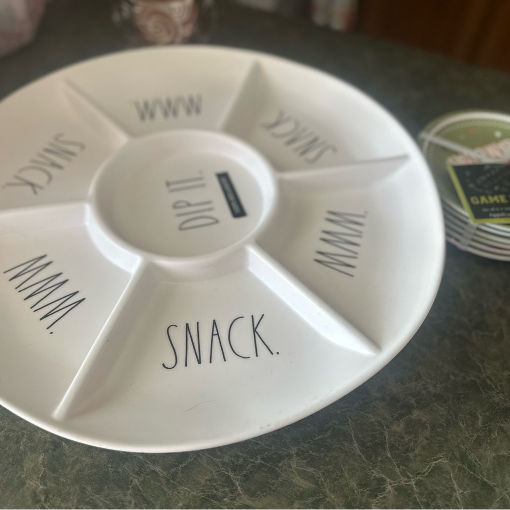 White Snack Platter